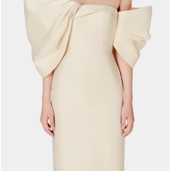 Cult Mia Montsand Ivory Big Bow Dress - Picture 4 of 6